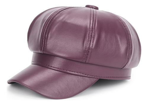 Gorro De Pintor Versátil Color Piel Tipo Boina Para Mujer, P