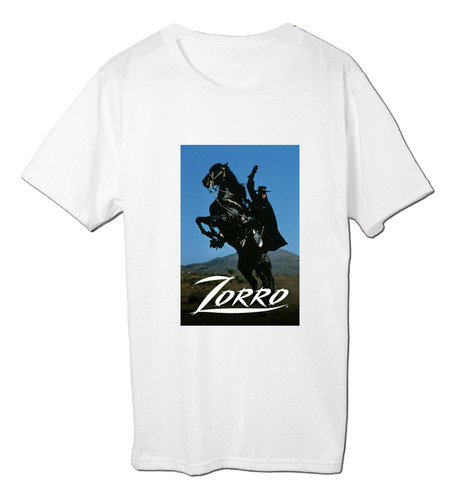 El Zorro En El Caballo Retro Don Diego Remera Friki Tu Eres