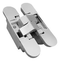 Comprar Bisagras Ocultas Invisible Acero Cromo Mate 110m X 2 Unid