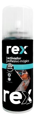 Adhesivo Magico 100gr Con Spray Activador 400ml Rex