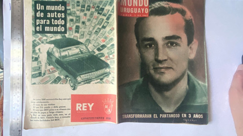 Mundo Uruguayo N° 2301 Racing Venció A Peñarol   1963