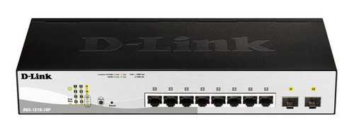 D- Switch Poe+ 8 Puerto 10 Smart Managed Layer 2+ Gigabit 2