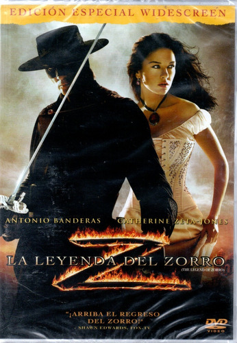 La Leyenda Del Zorro - Dvd Nuevo Original Cerrado - Mcbmi