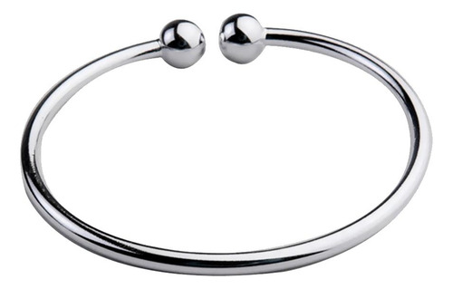 2 Men Women Open Cuff Bangle Bracelets Wristband Ball