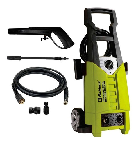 Hidrolavadora Eléctrica Vertical Koblenz® Hl-310v con 2000 PSI Tanque de Detergente Integrado y Paro Automático 120v Color Verde Lima