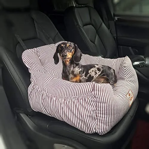 FRISTONE Asiento de coche para perros pequeños, asiento de