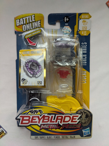 Beyblade Metal Fight Hasbro Bb-13 Legend Torch Aries (Usado)