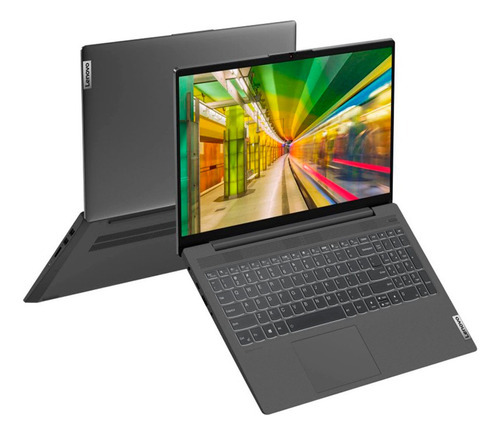 Notebook Lenovo I7 1165g7 8gb 512gb 15.6 Fhd Touchscreen Pc Color Graphite Gray