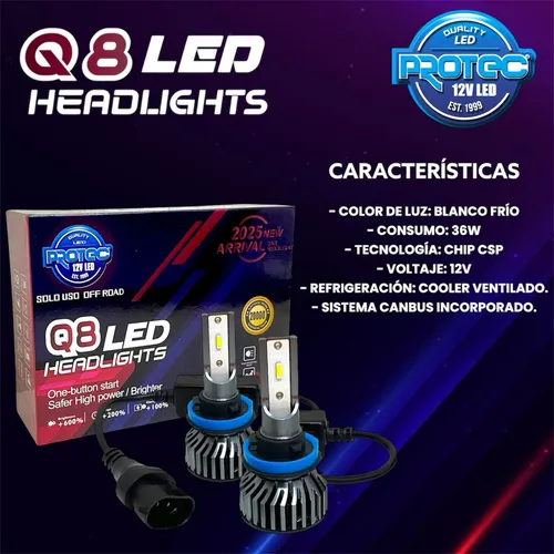 Lampara Cree Led Cronos Luces Bajas Canbus Emulador Error