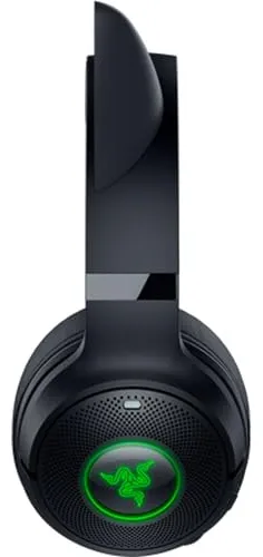 Auriculares gamer Razer Gamer RZ04-04860500-R3U1 negro con luz LED