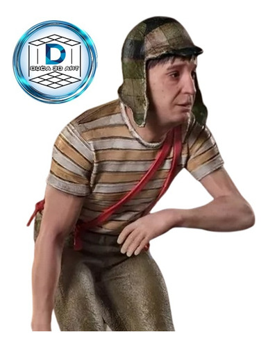 El Chavo Del 8 Realista Con Garrotera - Impresion 3d