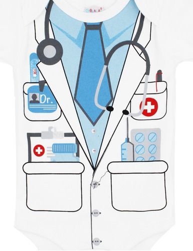 Imagen 8 de 10 de Pañalero Bebe Ropa America Futbol Doctor Superman Set 3 Pzas