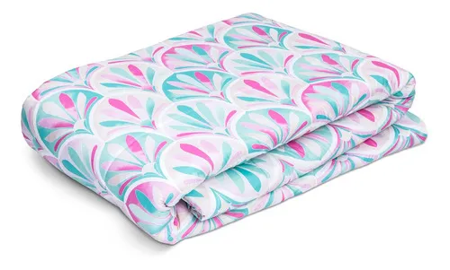 Íntima Hogar Juego De Edredón Deco Mat/queen 2 Vistas Color Multicolor Diseño De La Tela Estampado