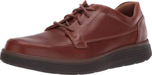 Clarks Men's Lace-up Oxford, Dark Tan Leat B07fckp6kc_200324