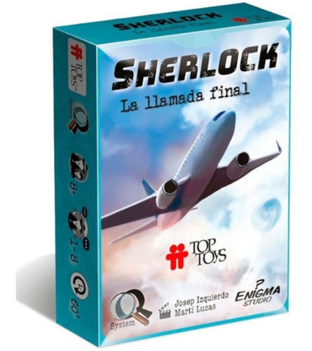 Juego De Mesa Sherlock Última Llamada Escape Top Toys Lelab