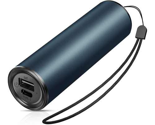 Calentador De Manos Electrico, Recargable Usb - Gris.