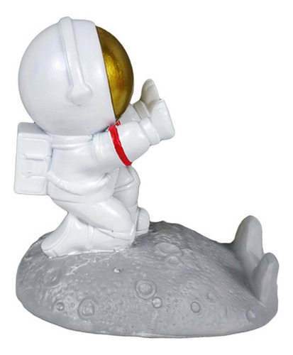 Astronauta Soporte Para Teléfono Móvil Estatuas Escultura