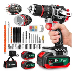 Parafusadeira Furadeira de Impacto Brushless com 2 Baterias