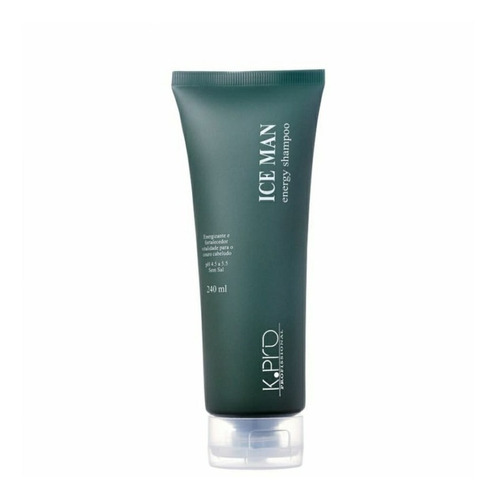 Kpro - Ice Man Shampoo 240ml - Refrescante- Original-c/ Nota
