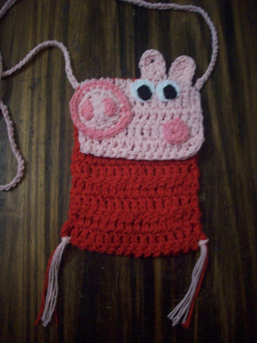 Cartera Soy Luna-para Celular O Para Nenas- En Crochet-