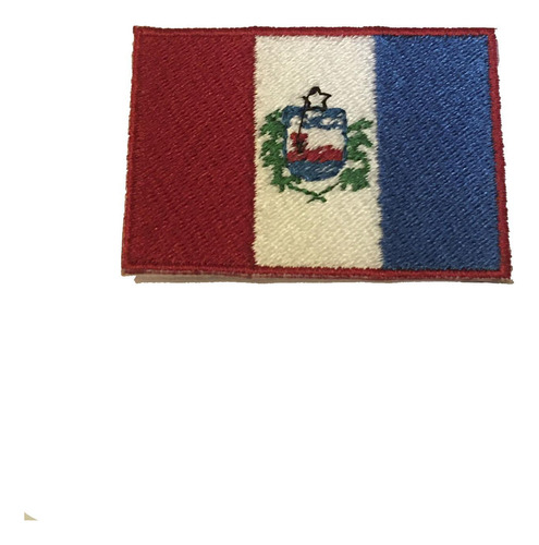 Patche Aplique Bordado Da Bandeira Do Estado Do Alagoas