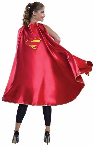 Disfraz Capa De Super Woman Para Fiesta De Halloween. Rubies