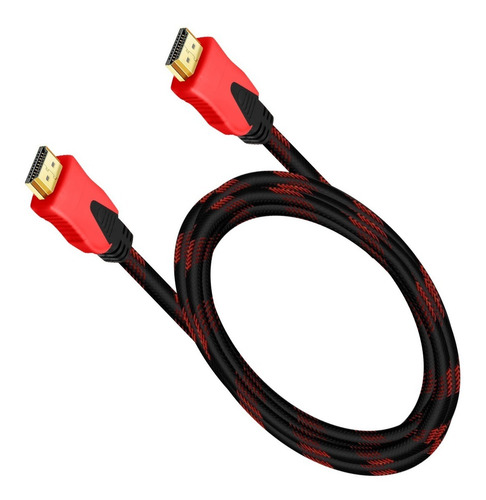 Imagen 1 de 9 de Cable Hdmi 5 Metros Ps3 Ps4 Xbox 360 Laptop Pc Full Hd 1080p