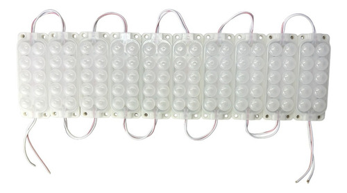 10 Modulos De 10 Led Automotriz Encapsulado 12v Colores