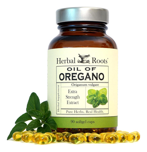 Aceite De Oregano Mediterraneo De Raices Herbarias 90 Cap