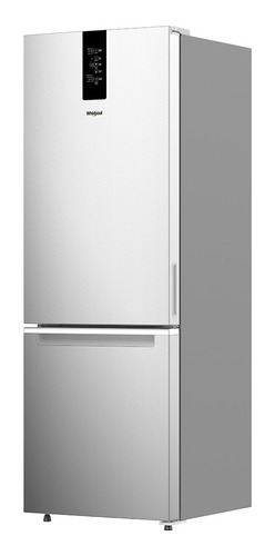 Refrigerador Bottom Mount 13 P³ Xpert Energy Saver Acero Ino Gris Acero