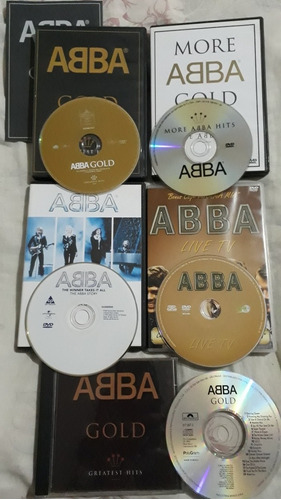 Dvd Abba Gold Greatest Hits+  More+a História +live Tv+cd N3
