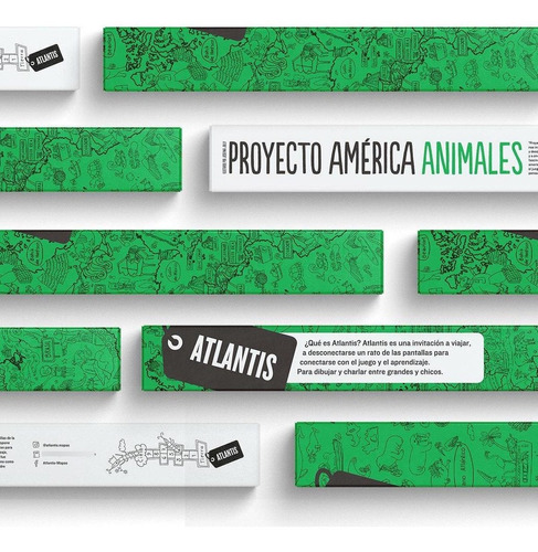 Mapa Atlantis- Proyecto America Animales