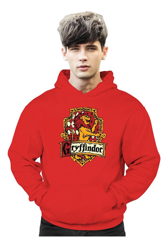 Poleron Harry Potter Gryffindor Full Color Escudo Unisex Harry Potter
