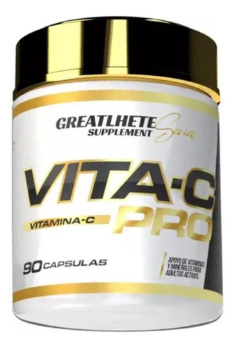 Vitamina C Greatlhete 90 Capsulas Vita-c Pro Dietafitness