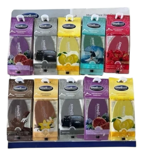 Pack 50 Unidades Ambientadores Para Auto Pino Aromatizante Colors Todas