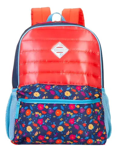 Mochila Escolar Infantil G Sestini 066098-00 Coral Florido