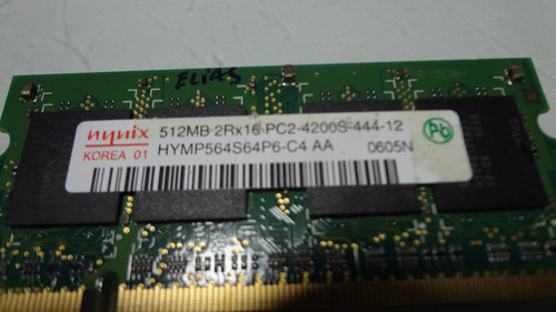 Memoria 512mb 1gb Do Notebook Hp Pavilion Dv4000 (Usado)