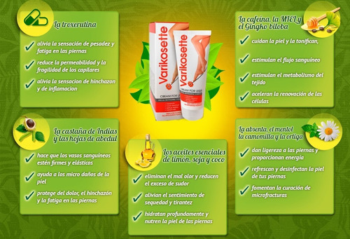 Varikosette - Hendel - Crema Para Venas Varicosas, Varices
