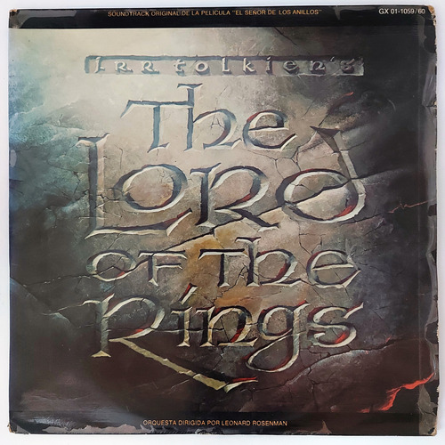  Leonard Rosenman - The Lord Of The Rings   Lp
