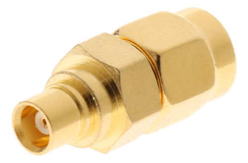 Conector Rf Sma Chapado En Oro