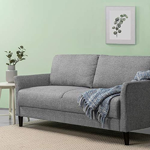 Sofá De Dos Asientos Tapizado/loveseat, Madera