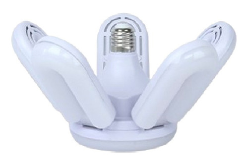 Foco Led Rgb Multicolor 28w 5 Aspas Plegable E27 15 Piezas