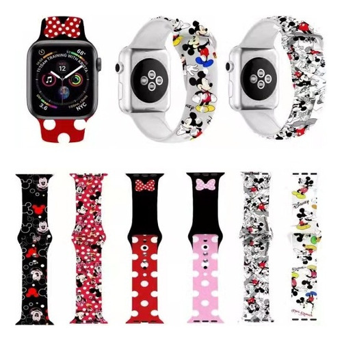 Correa Para Apple Watch 42mm 44mm Dysney