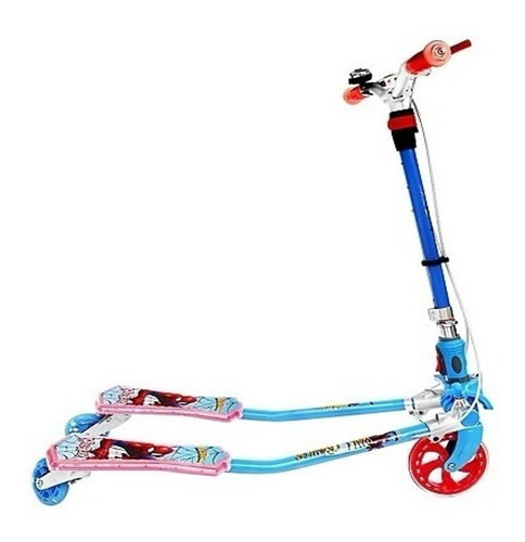 Scooter Flicker Tijera Luces Spiderman Hombre Araña Niños 5+