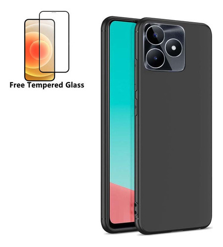 Capa Para Realme Note 50 Soft Exaggerated Com Membrana De