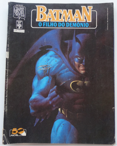 Graphic Novel Nº 7: Batman O Filho Do Demônio Jan 1989