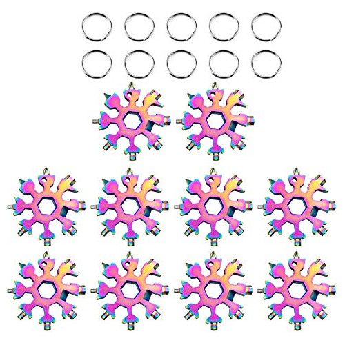 Herramienta Multifunción De Copos De Nieve 18 1, Llave...