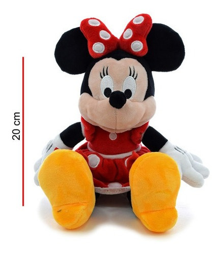 Imagen 5 de 5 de Minnie Mouse Peluche 30cm Original Lic. Disney My004