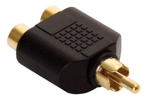 Adaptador Elite Macho Plug Rca A 2 Jacks Hembra Rca Steren