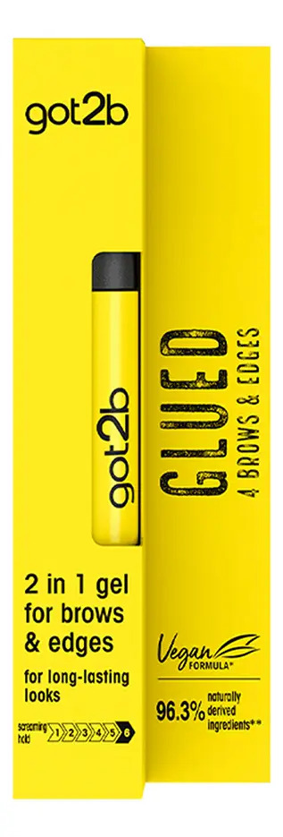 Barra fijadora Got2b 2 en 1 para cejas y bordes del cabello 16ml